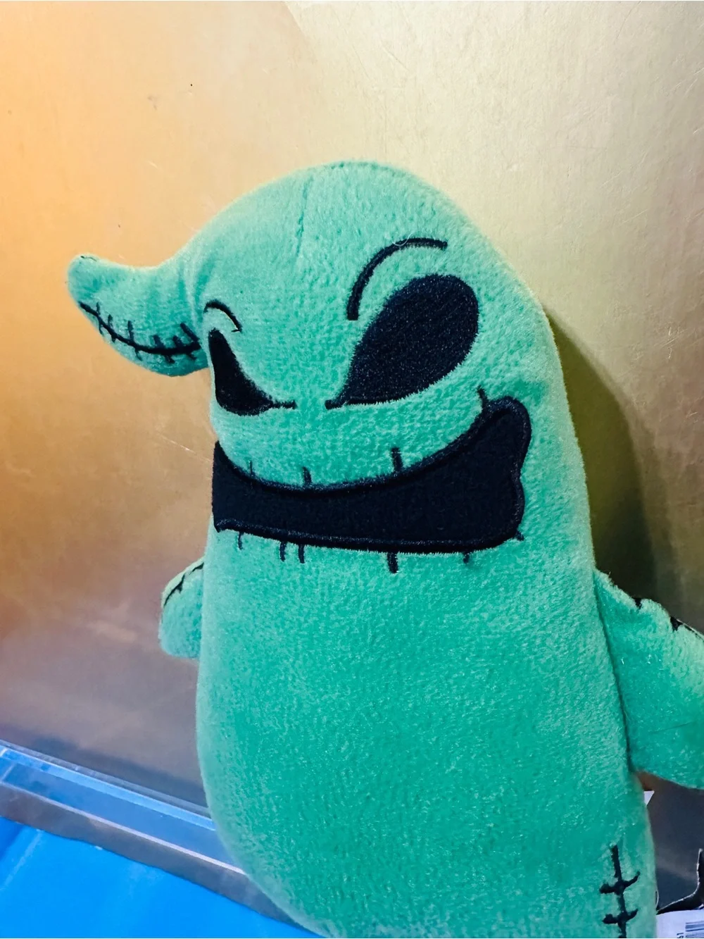 Disney Tim Burton’s Nightmare Before Christmas Plush Green Oogie Boogie 9”